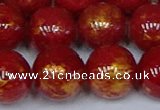 CMJ944 15.5 inches 12mm round Mashan jade beads wholesale