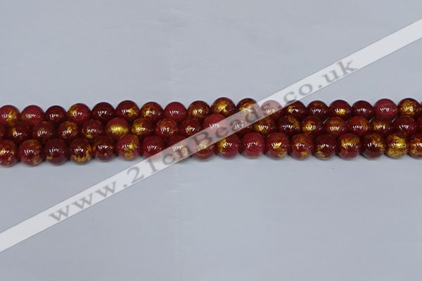 CMJ946 15.5 inches 6mm round Mashan jade beads wholesale