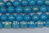 CMJ950 15.5 inches 4mm round Mashan jade beads wholesale