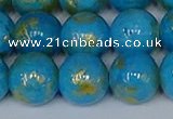 CMJ953 15.5 inches 10mm round Mashan jade beads wholesale