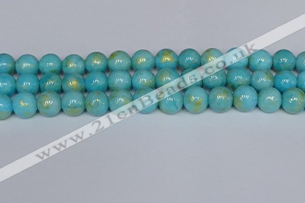 CMJ968 15.5 inches 10mm round Mashan jade beads wholesale