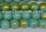 CMJ971 15.5 inches 6mm round Mashan jade beads wholesale
