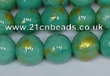 CMJ973 15.5 inches 10mm round Mashan jade beads wholesale