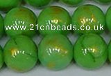 CMJ978 15.5 inches 10mm round Mashan jade beads wholesale