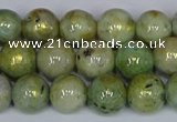 CMJ981 15.5 inches 6mm round Mashan jade beads wholesale