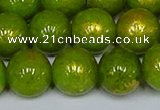 CMJ988 15.5 inches 10mm round Mashan jade beads wholesale