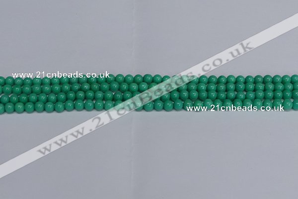 CMJ99 15.5 inches 4mm round Mashan jade beads wholesale