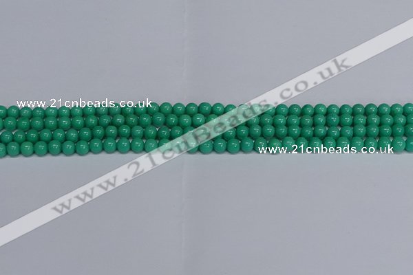 CMJ99 15.5 inches 4mm round Mashan jade beads wholesale