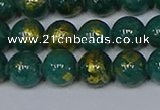 CMJ991 15.5 inches 6mm round Mashan jade beads wholesale