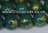 CMJ993 15.5 inches 10mm round Mashan jade beads wholesale