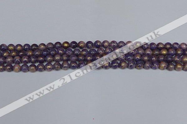 CMJ995 15.5 inches 4mm round Mashan jade beads wholesale