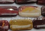 CMK100 15.5 inches 15*30mm rectangle mookaite beads wholesale