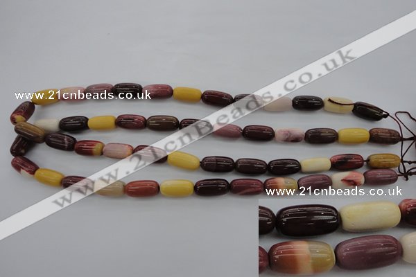 CMK125 15.5 inches 8*16mm drum mookaite beads wholesale