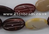 CMK142 15.5 inches 15*23mm oval mookaite beads wholesale