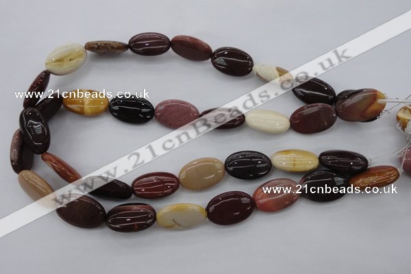 CMK142 15.5 inches 15*23mm oval mookaite beads wholesale