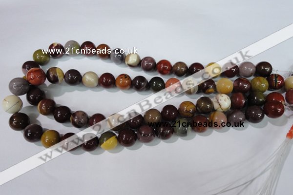 CMK205 15.5 inches 12mm round mookaite gemstone beads wholesale