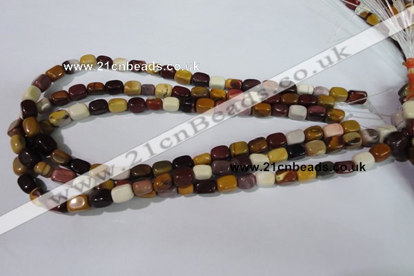 CMK230 15.5 inches 7*10mm nuggets mookaite gemstone beads