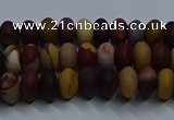 CMK300 15.5 inches 4*6mm rondelle matte mookaite beads wholesale