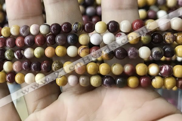 CMK331 15.5 inches 6mm round mookaite beads wholesale