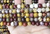 CMK347 15.5 inches 8mm round mookaite jasper beads wholesale