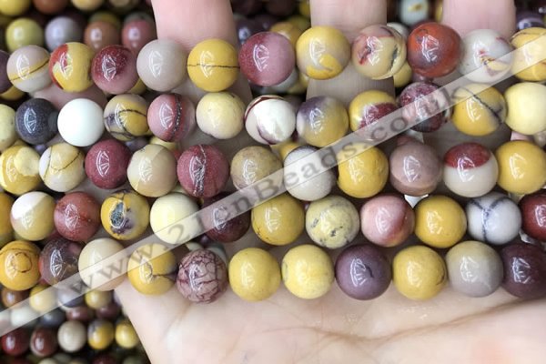 CMK348 15.5 inches 10mm round mookaite jasper beads wholesale