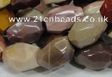 CMK50 15.5 inches 15*20mm faceted freeform mookaite beads wholesale