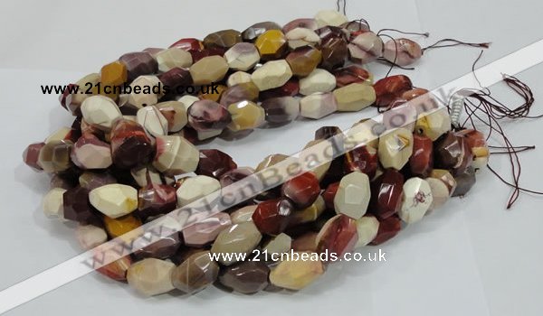 CMK50 15.5 inches 15*20mm faceted freeform mookaite beads wholesale