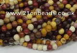 CMK57 15.5 inches 6mm round mookaite gemstone beads wholesale