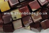 CMK72 15.5 inches 12*12mm cube mookaite gemstone beads wholesale