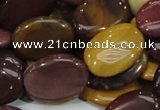 CMK75 15.5 inches 18*25mm oval mookaite gemstone beads wholesale