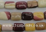 CMK95 15.5 inches 10*14mm rectangle mookaite beads wholesale