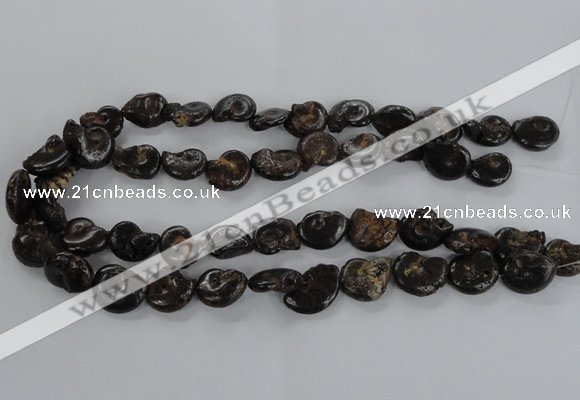 CMM51 15.5 inches 13*18mm - 15*20mm ammonite gemstone beads