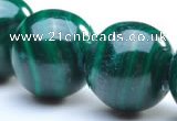 CMN04 6mm round A grade natural malachite beads Wholesale