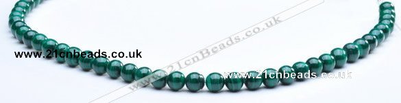 CMN04 6mm round A grade natural malachite beads Wholesale