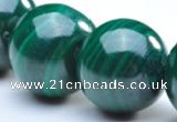 CMN05 8mm round A grade natural malachite beads wholesale