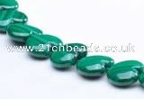 CMN115 15.5 inches 12*12mm heart natural malachite beads