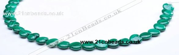 CMN116 15.5 inches 15*15mm heart natural malachite beads