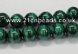 CMN153 AA grade 12mm round natural malachite beads Wholesale