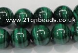 CMN156 AA grade 18mm round natural malachite beads Wholesale