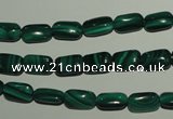 CMN301 15.5 inches 6*10mm rectangle natural malachite beads wholesale