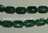 CMN303 15.5 inches 8*12mm rectangle natural malachite beads wholesale