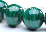 CMN34 18mm A grade round natural malachite beads Wholesale