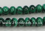 CMN400 15.5 inches 4*6mm rondelle natural malachite beads wholesale