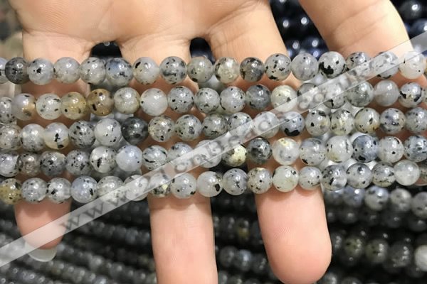 CMQ100 15.5 inches 4mm round moss quartz beads wholesale