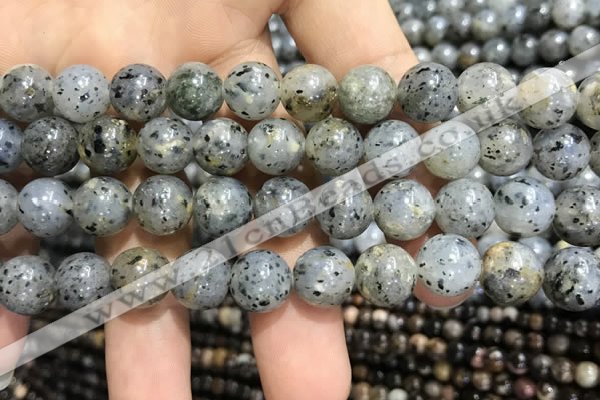 CMQ103 15.5 inches 10mm round moss quartz beads wholesale