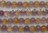 CMQ215 15.5 inches 6mm round multicolor quartz gemstone beads