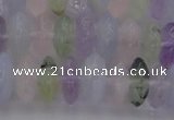 CMQ262 15.5 inches 5*12mm rondelle multicolor quartz beads