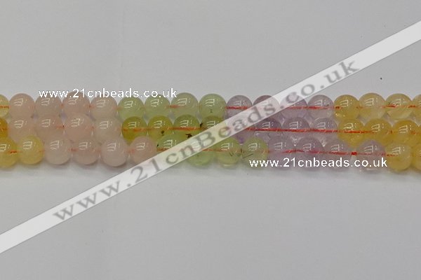 CMQ323 15.5 inches 10mm round mixed quartz beads wholesale