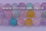 CMQ341 15.5 inches 6mm round mixed quartz gemstone beads