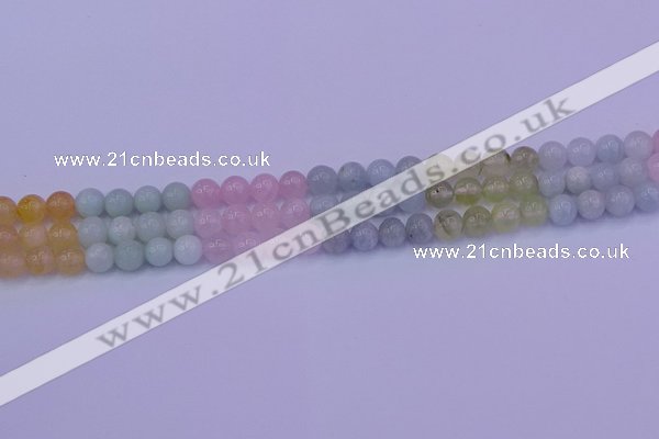 CMQ361 15.5 inches 6mm round rainbow quartz beads wholesale